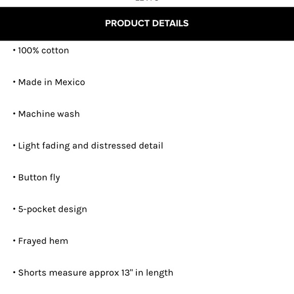 Levi’s 501 Denim High Rise Shorts - Picture 5 of 5